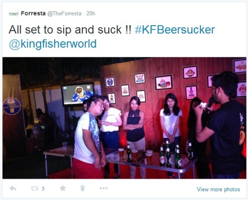 #KFBeerUp Jaipur Edition at The Forresta Kitchen and Bar
